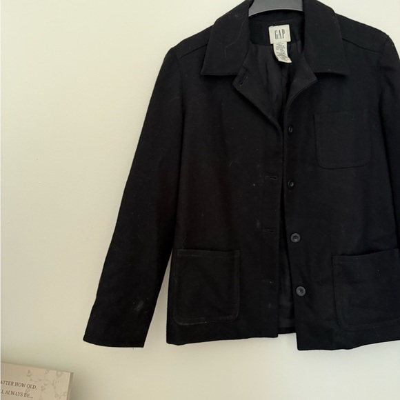 GAP Black Blazer Jacket - Picture 2 of 7